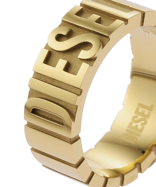 DIESEL（ディーゼル） 指輪 リング アクセサリー メンズ 指輪 ゴールド