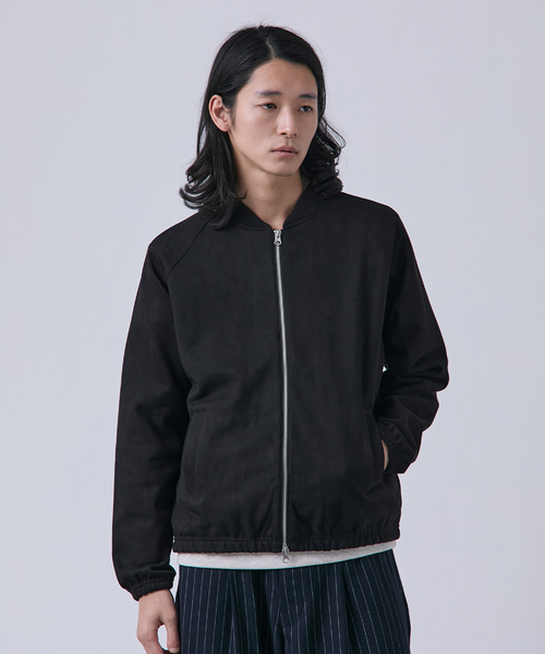 B.C STOCK（ベーセーストック） ブルゾン アウター ヴィーガンスエード