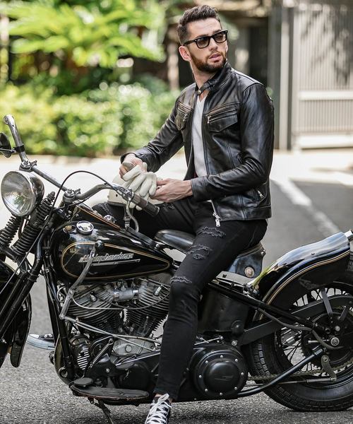 BUFFALO BOBS（バッファローボブズ） 革ジャン ライダース NORTH BEACH