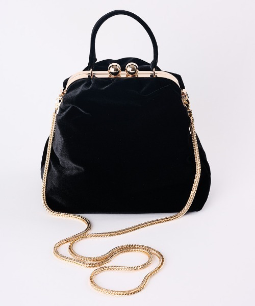 ショルダーバッグ バッグ パリジェンヌベロアリボンバッグ レディース