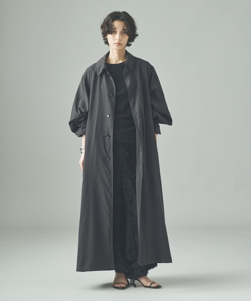 Curensology（カレンソロジー） トレンチコート コート /ピーチ