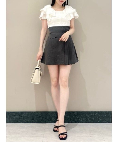SNIDEL（スナイデル） パンツ プリーツスカショーパン レディース