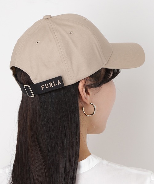 FURLA（フルラ） キャップ 帽子 キャップ ワンポイント刺繍