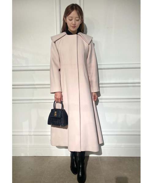 CELFORD（セルフォード） ノーカラーコート 36 ピンク レディース