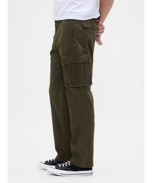 GAP（ギャップ） カーゴパンツ エッセンシャル ストレート カーゴ