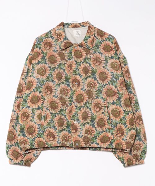 Revo. ブルゾン アウター ヴィンテージライク ゴブラン ジャガード 総