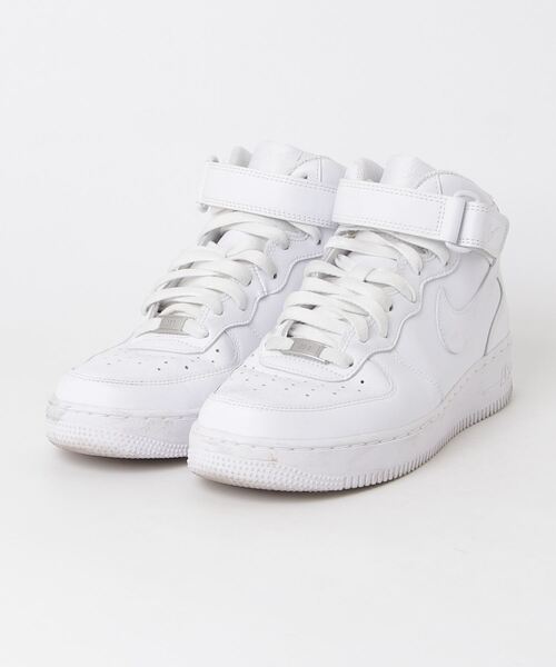 NIKE（ナイキ） ハイカットスニーカー 27 ホワイト レディース