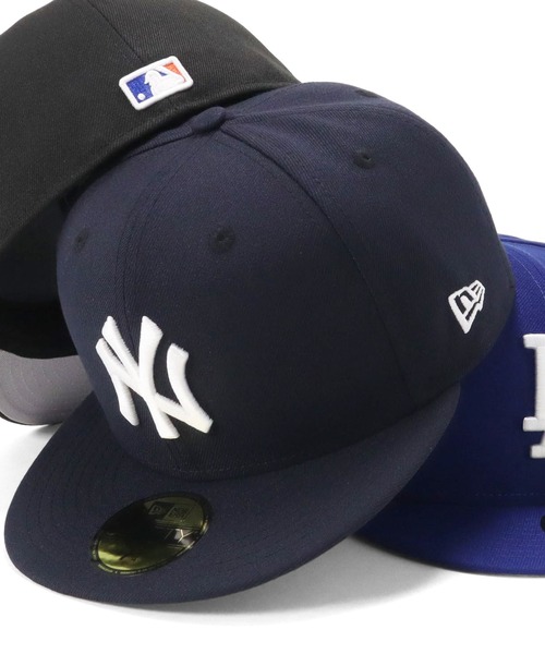 NEW ERA（ニューエラ） キャップ 7 3/8 ネイビー メンズ : ZOZOTOWN