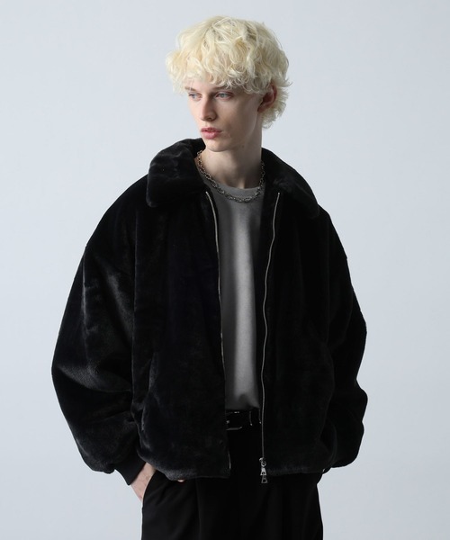 HARE（ハレ） ブルゾン アウター コンパクトファーブルゾン(HARE