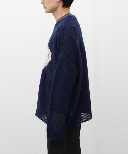 DAIRIKU（ダイリク） ニット 「DAIRIKU / ダイリク」Heart Mohair Knit