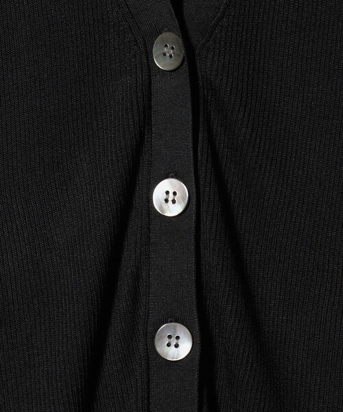 UNITED ARROWS（ユナイテッドアローズ） カーディガン シルクリブ V