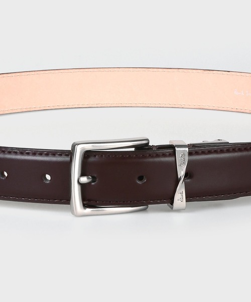 Paul Smith（ポール・スミス） ベルト ツイストループロゴ レザー