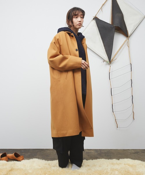 Dulcamara（ドゥルカマラ） ステンカラーコート コート メルトンBig