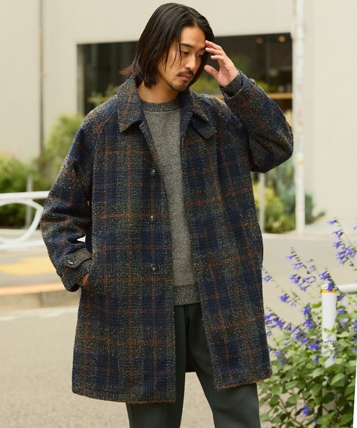 THE CRAFT CREW PRODUCTS ステンカラーコート コート メンズ