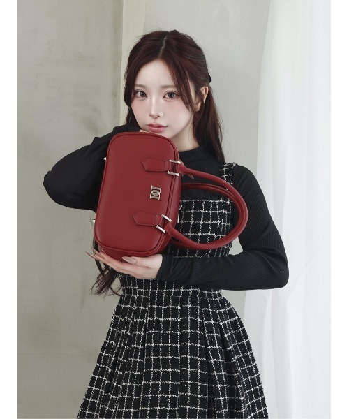 Darich（ダーリッチ） ハンドバッグ DDロゴレザーハンドバッグ