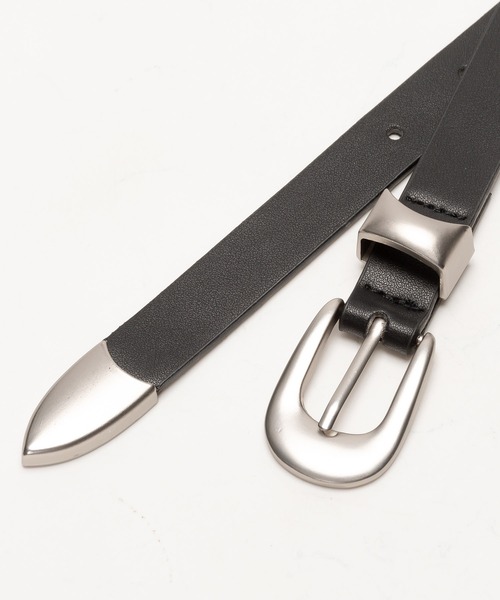 SVEC（シュベック） ベルト シルバーメタル 3ピースバックル ナロー