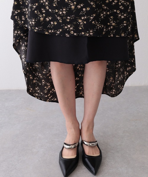 Lace Ladies（レースレディース） スカート 小花柄 ギャザー ロング