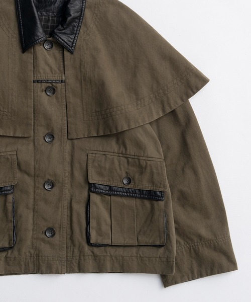 MAISON SPECIAL（メゾンスペシャル） ブルゾン アウター Military Cape
