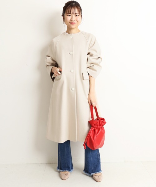 SLOBE IENA（スローブイエナ） アウター ポンチラグランAラインコート