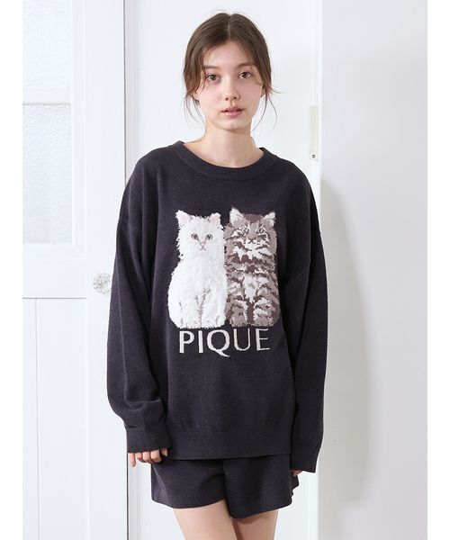 PARQUET ルームウェア 「えびフライねこ」L ルームウェア 「えびフライ