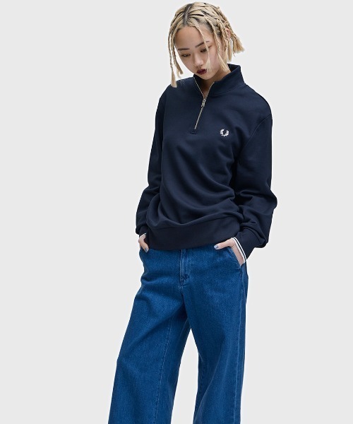 FRED PERRY（フレッドペリー） トレーナー スウェット Half Zip