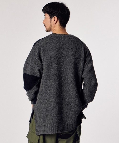 LANVIN en Bleu セーター ニット 「LANVIN ESSENTIAL」MESLAY