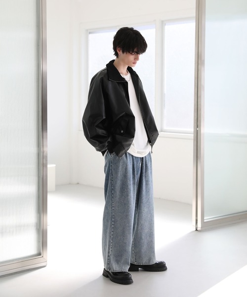 ASTRONOMY ブルゾン アウター Buyer's Select /オーバーサイズリブ