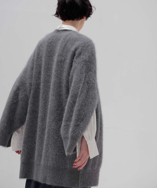 DRESSLAVE（ドレスレイブ） カーディガン fox cashmere slit sleeve