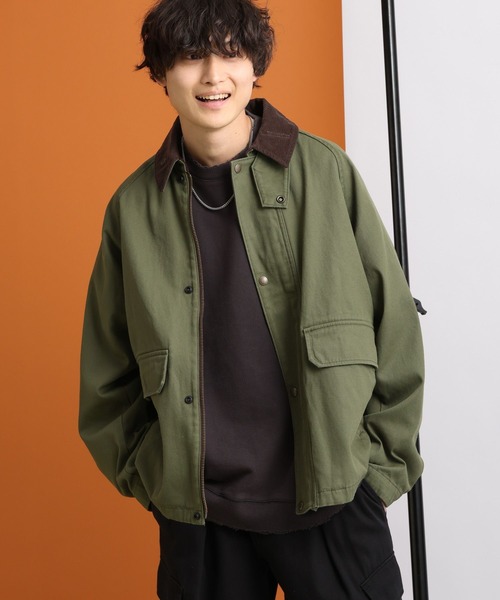 RAGEBLUE（レイジブルー） ミリタリージャケット モッズコート 襟