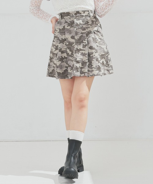 Honeys（ハニーズ） スカート 迷彩柄ミニスカート : ZOZOTOWN Yahoo!店
