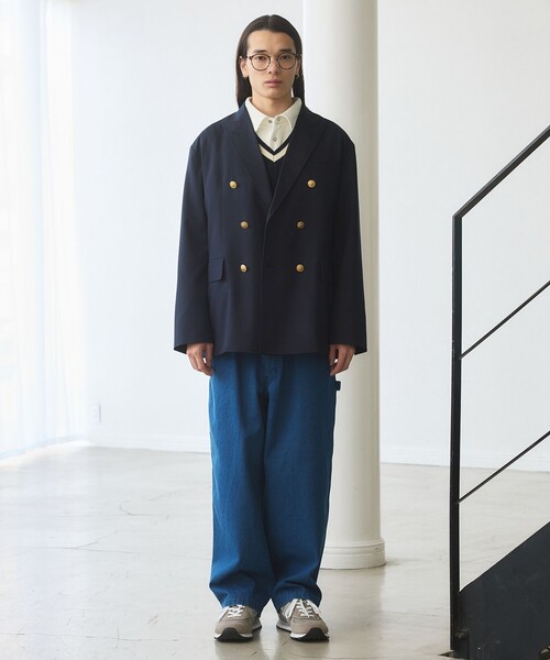 J.PRESS YORK STREET コート ジャケット 「UNISEX」ネイビーブレザー