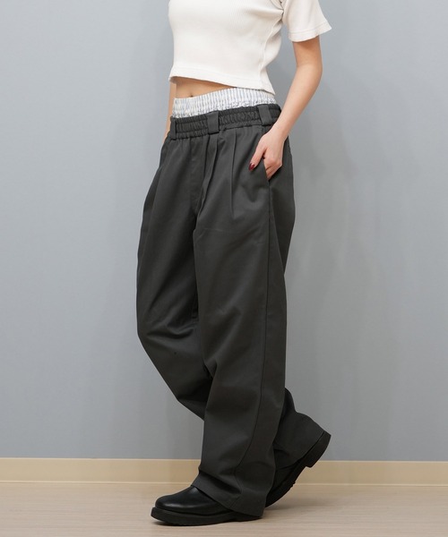 Dickies（ディッキーズ） チノパン ウエストタグレイヤードチノパンツ