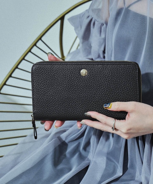 PRADA（プラダ） サフィアーノ リボン 二つ折り 長財布 - ブラック