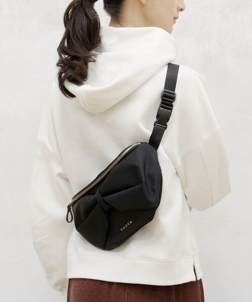 TOCCA（トッカ） ウエストポーチ ウエストバッグ RIBBON KNOT BODY BAG