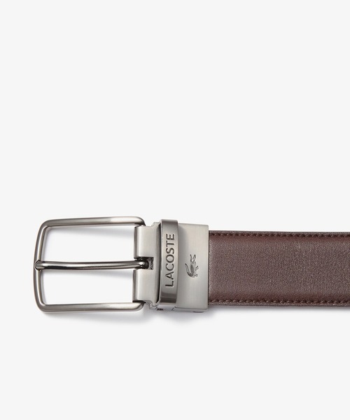 LACOSTE（ラコステ） ベルト スムース/クロコ型 リバーシブルベルト