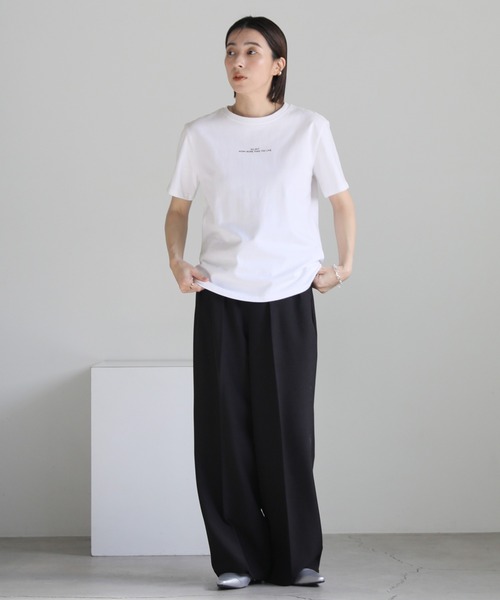 select MOCA（セレクトモカ） tシャツ 「選べる着丈」フロントロゴ