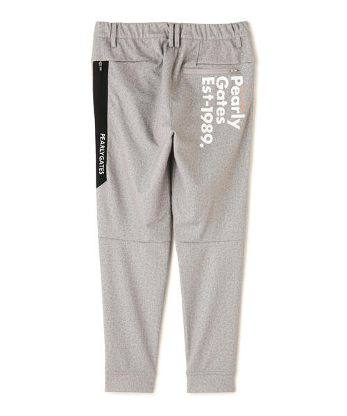 パーリーゲイツ パンツ 3 S〜M相当 裏起毛 暖パン グレー ストレッチ