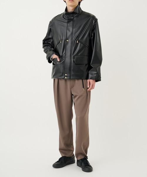 CULLNI（クルニ） ブルゾン アウター 別注 Faux Leather Blouson