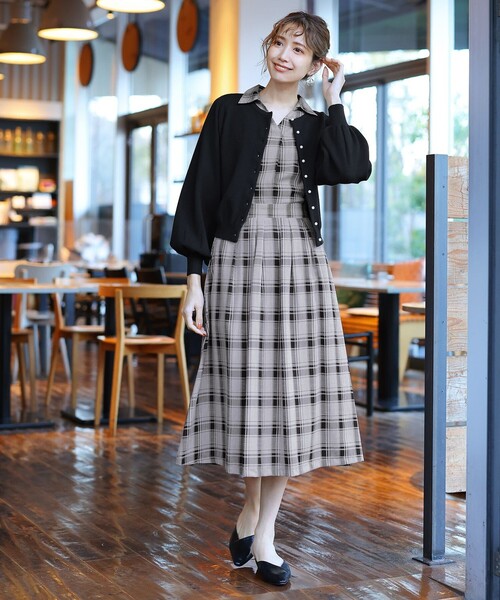 Tiaclasse ワンピース スキッパーシャツワンピース : ZOZOTOWN Yahoo