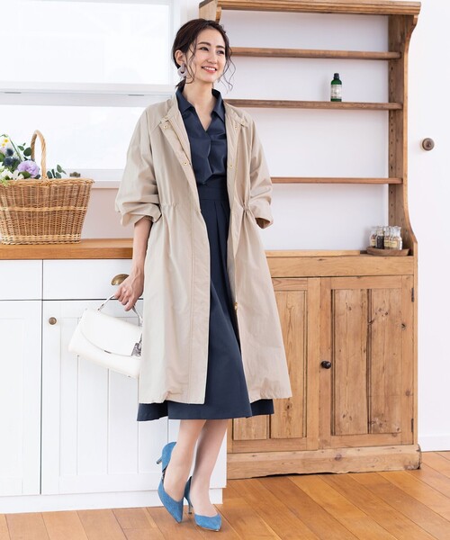 Tiaclasse ワンピース スキッパーシャツワンピース : ZOZOTOWN Yahoo