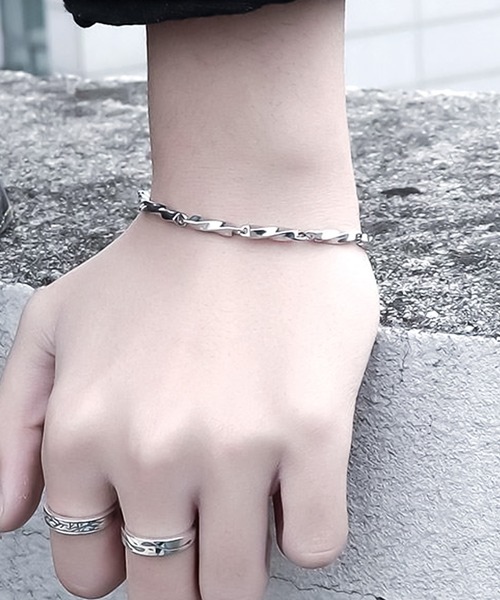 DiamondHearts（ダイヤモンドハーツ） ブレスレット ツイストチェーン