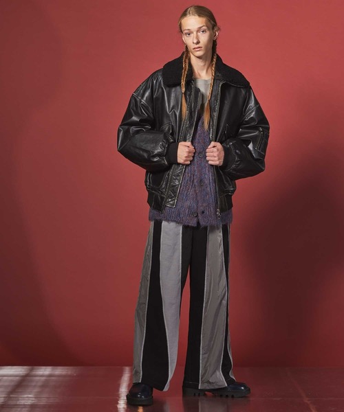 MAISON SPECIAL（メゾンスペシャル） カーディガン 「UNISEX」Mourine