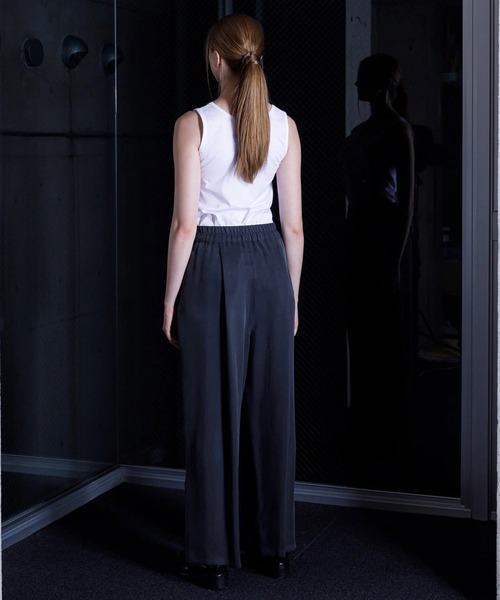 VOAAOV（ヴォアーブ） パンツ 「VOAAOV」Cupro Twill Relax Wide Pants