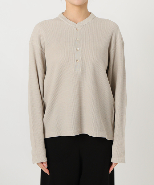 AMERICANA（アメリカーナ） tシャツ WAFFLE LONGSLEEVE Tシャツ