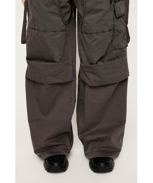 SLY（スライ） スラックス パンツ TUCK WIDE WOVEN PT タック ワイド