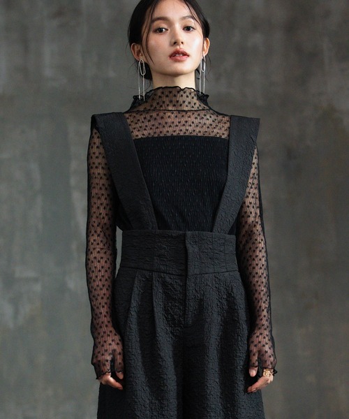 DRESS+（ドレスプラス） パンツドレス アンサンブル セットアップ