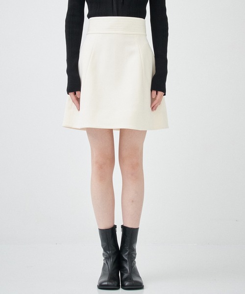 CLANE（クラネ） スカート 「CLANE/クラネ」WIDE BELT CONSTRUCTIVE