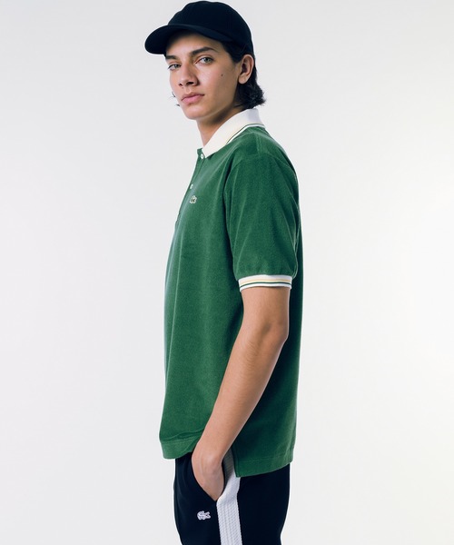 LACOSTE（ラコステ） ポロシャツ ハイゲージパイル地 オーバーサイズ