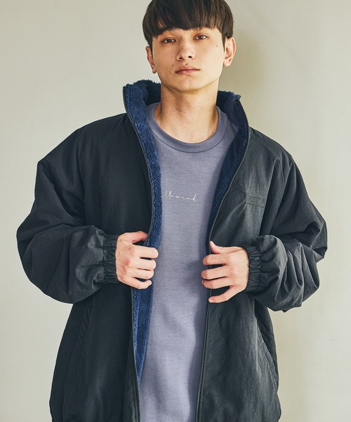 LAKOLE（ラコレ） ブルゾン アウター リバーシブルボアブルゾン