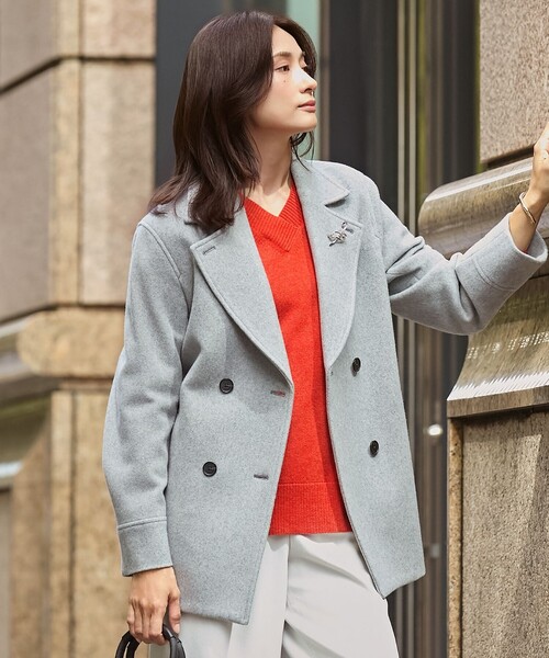 J.PRESS（J.プレス） ピーコート pコート Jackal 140sソフトメルトン P